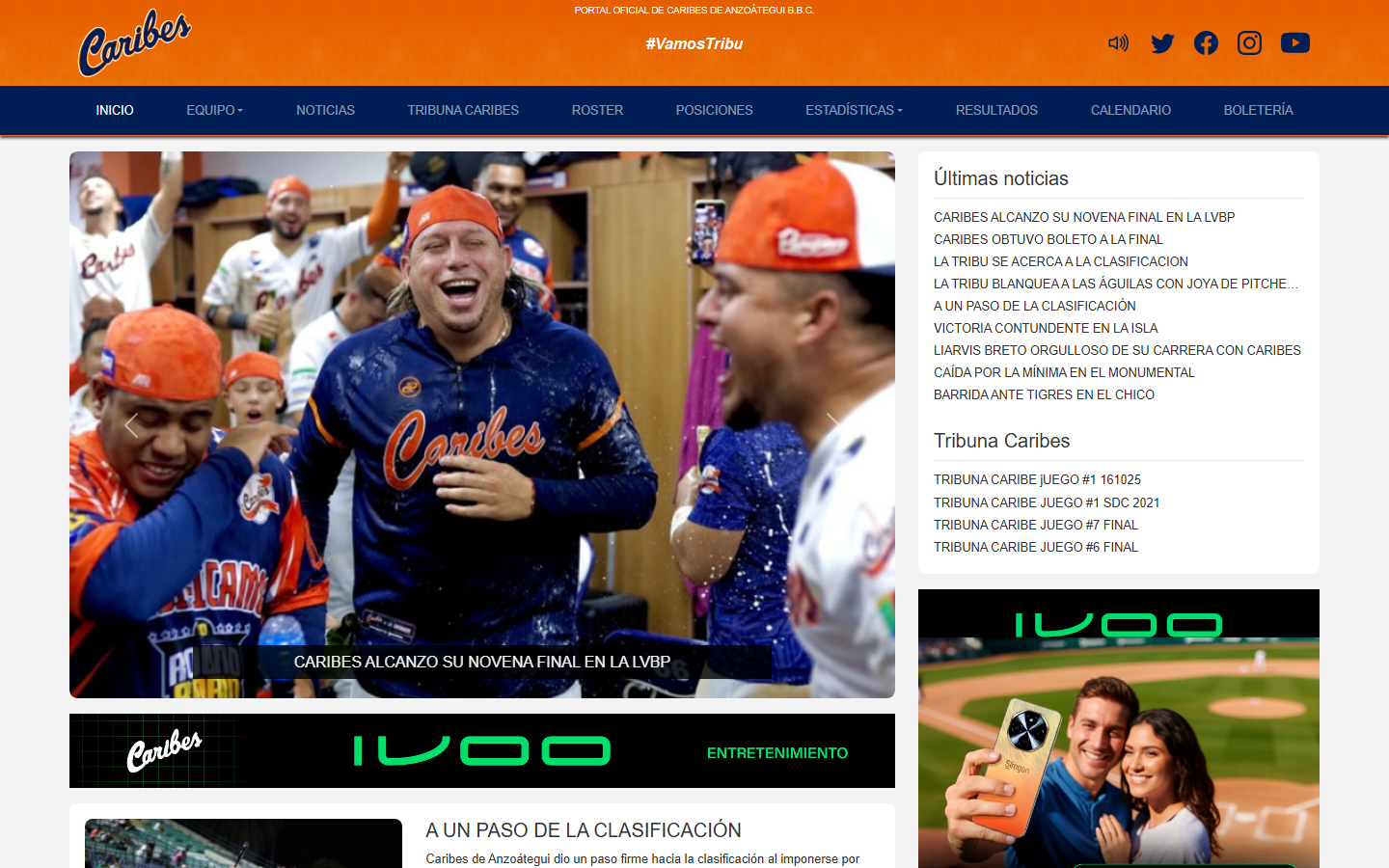 Captura de caribesbbc.com